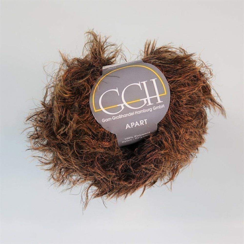 GGH Apart Yarn Heathered Brown 1 Ball 50g